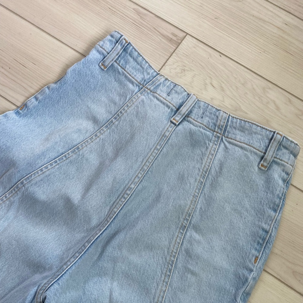 Free People Florence High Rise Flared Leg Stretch Denim Jeans, Womens Size 6 - Picture 5 of 14